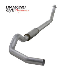 DEP Turbo Back Exhaust Kit AL - Black Patch Performance - DIAMK5216ARP