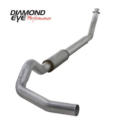 DEP Turbo Back Exhaust Kit AL - Black Patch Performance - DIAMK5216ARP