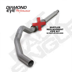 DEP Catback Exhaust Kit AL - Black Patch Performance - DIAMK5344ARP
