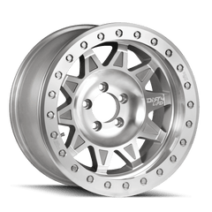 17x9 DIRTY LIFE ROADKILL RACE 8x6.5 Offset ( - 14) Center Bore (130.8) Style #9302 | 9302 - 7981M14 - Black Patch Performance - DIRT93027981M14
