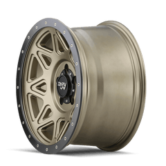 20x9 DIRTY LIFE THEORY 8x6.5 Offset (0) Center Bore (130.8) Style #9305 | 9305 - 2981MGD - Black Patch Performance - DIRT93052981MGD