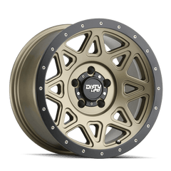 20x9 DIRTY LIFE THEORY 6x5.5 Offset (0) Center Bore (106) Style #9305 | 9305 - 2983MGD - Black Patch Performance - DIRT93052983MGD