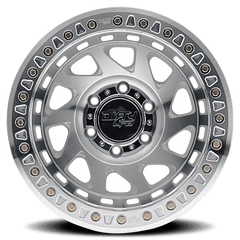 17x9 DIRTY LIFE ENIGMA RACE 8x170 Offset ( - 12) Center Bore (125.2) Style #9313 | 9313 - 7970M12 - Black Patch Performance - DIRT93137970M12
