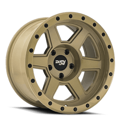 20x10 DIRTY LIFE COMPOUND 8x180 Offset ( - 25) Center Bore (124.1) Style #9315 | 9315 - 2178DS - Black Patch Performance - DIRT93152178DS