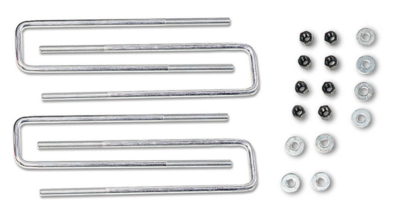 Dodge (4WD) Leaf Spring Axle U-Bolt Kit - Rear - Suspension from Black Patch Performance