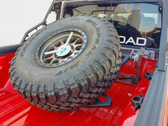 DVE Tire Carriers - Black Patch Performance - DV8OTCGL01