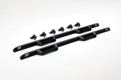 EpYx Step System - Cab Length (2 Steps per Side) - 2015.5-2018 (2019-2021 Classic) Ram 1500 Crew Cab - Textured Black - Body from Black Patch Performance