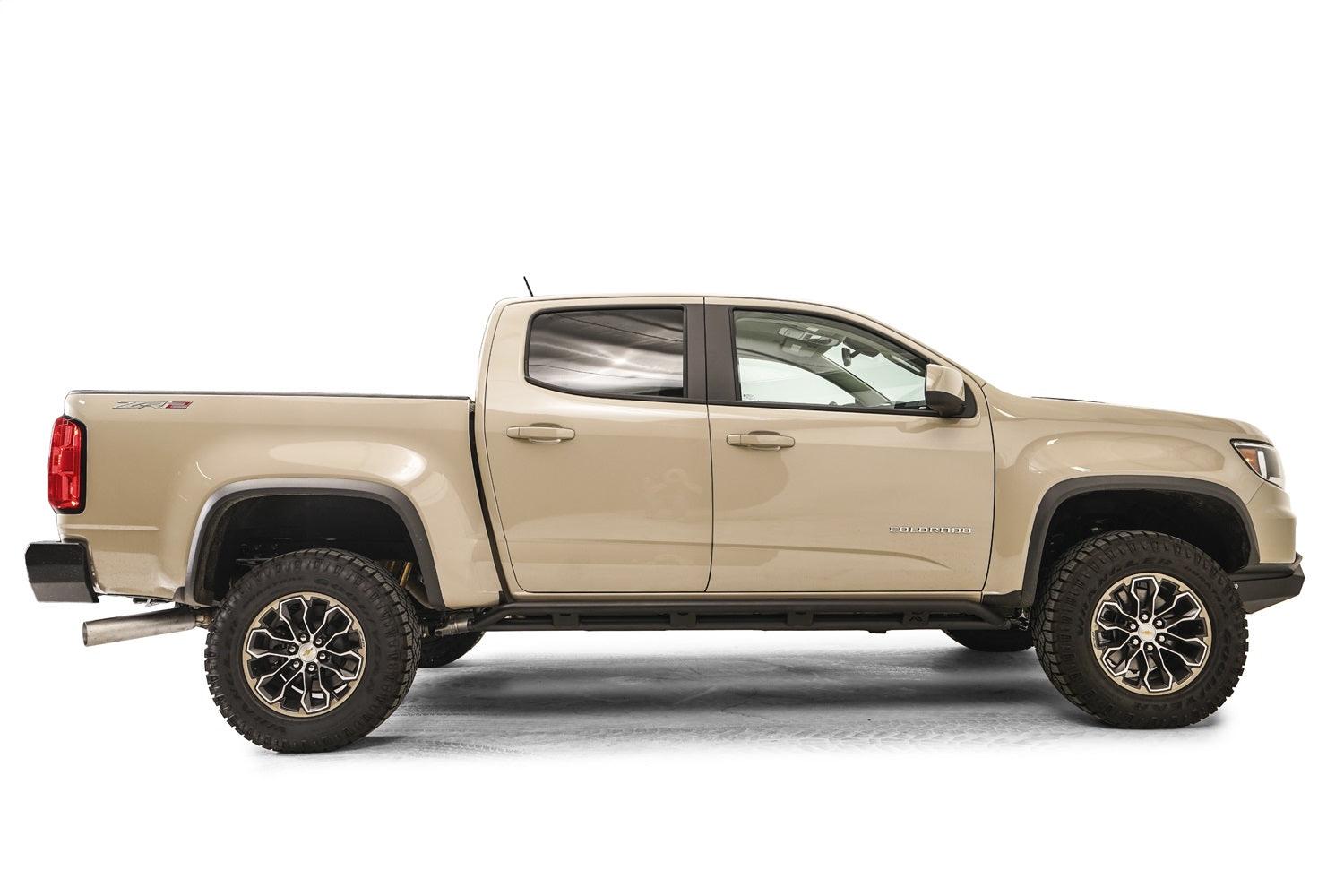 Chevy Rocker Gaurds 21-22 Chevrolet Colorado Rocker Panel Guard – Black Patch Performance