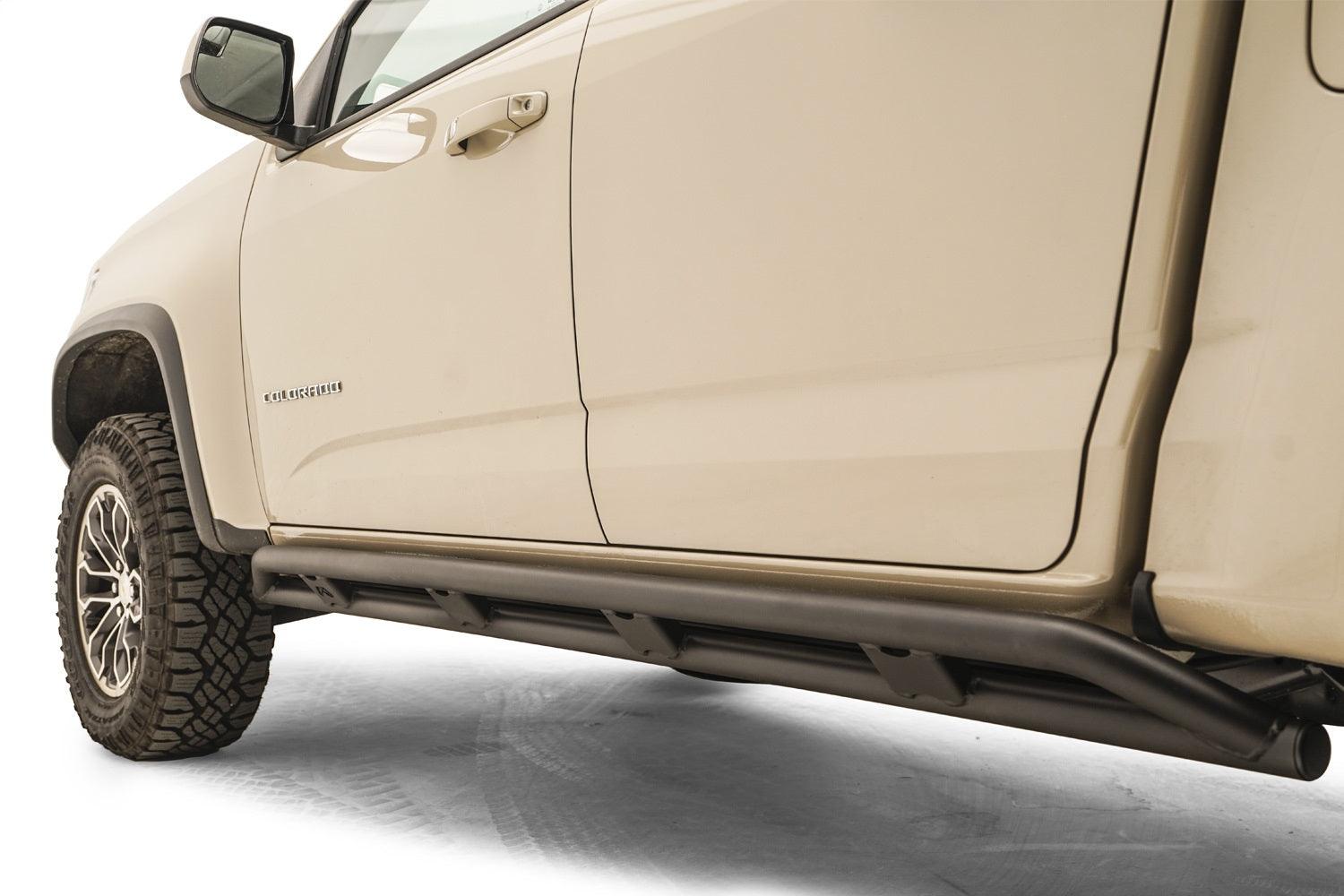 Chevy Rocker Gaurds 21-22 Chevrolet Colorado Rocker Panel Guard – Black Patch Performance
