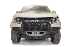21 - 22 Chevrolet Colorado ZR2 (2.8, 3.6) Winch Mount Plate - Black Patch Performance - FABFCC21N51511