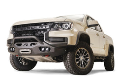 21 - 22 Chevrolet Colorado ZR2 (2.8, 3.6) Winch Mount Plate - Black Patch Performance - FABFCC21N51521