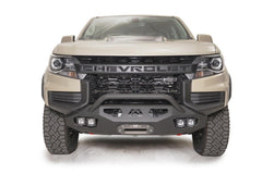 21 - 22 Chevrolet Colorado ZR2 (2.8, 3.6) Winch Mount Plate - Black Patch Performance - FABFCC21N51521