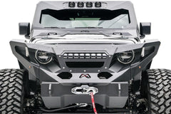 18-21 Jeep Wrangler Bumper - Front - Black Patch Performance - FABFGR46061