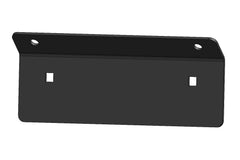 21 - 22 Ford Bronco License Plate Bracket - Front - Black Patch Performance - FABFM23511