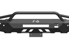 21 - 22 Ford Bronco License Plate Bracket - Front - Black Patch Performance - FABFM23511