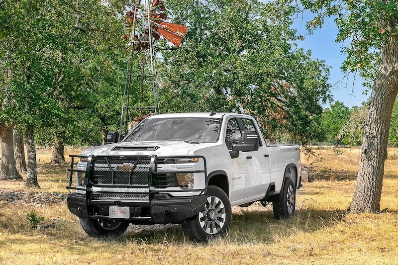 24-26 Chevrolet Silverado 2500/3500 Frontier Truck Gear Commercial Series Gloss Black Front Bumper - 170224005 - Black Patch Performance - FRON170224005