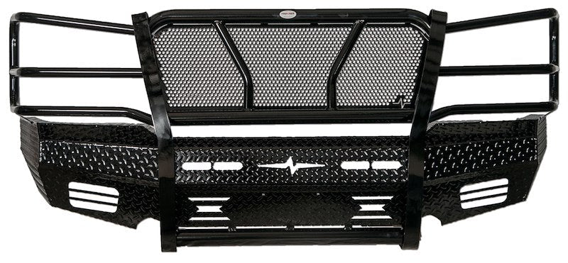 03-07 Chevrolet 1500 Frontier Truck Gear Original Series Gloss Black Front Bumper - 300203009 - Black Patch Performance - FRON300203009