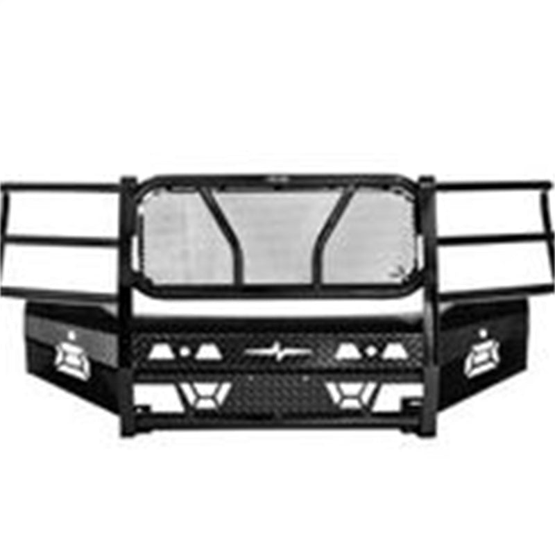 19-21 Chevrolet Silverado 1500 Frontier Truck Gear Original Series Gloss Black Front Bumper - 300219009 - Black Patch Performance - FRON300219009