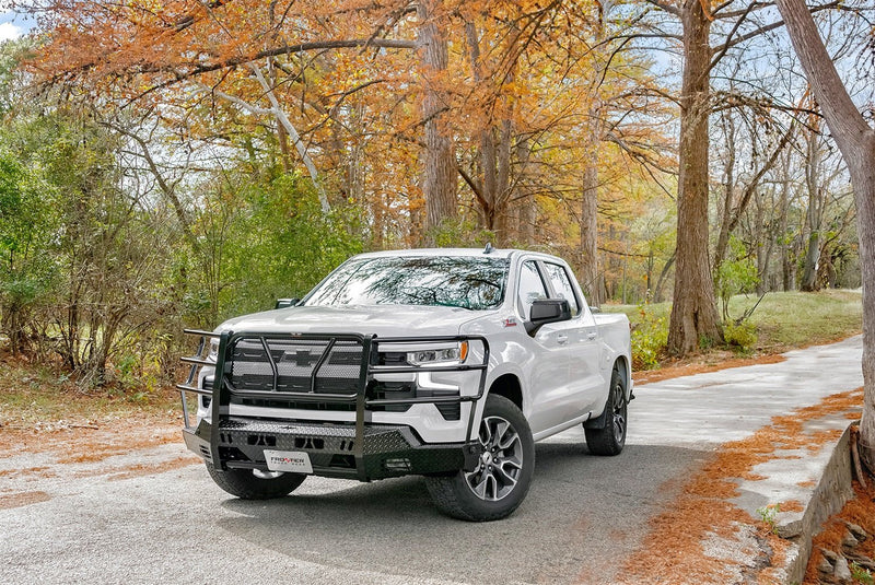 22-25 Chevrolet Silverado 1500 Frontier Truck Gear Original Series Gloss Black Front Bumper - 300222009 - Black Patch Performance - FRON300222009