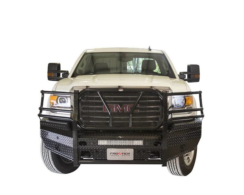 19-21 GMC Sierra 1500 Frontier Truck Gear Original Series Gloss Black Front Bumper - 300319006 - Black Patch Performance - FRON300319006