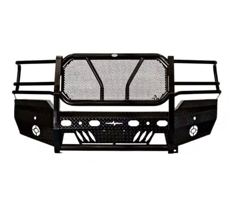 19-24 Ram 1500 Frontier Truck Gear Original Series Gloss Black Front Bumper - 300419014 - Black Patch Performance - FRON300419014