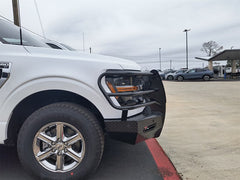 24-26 Ford F150 Frontier Truck Gear Original Series Gloss Black Front Bumper - 300524009 - Black Patch Performance - FRON300524009