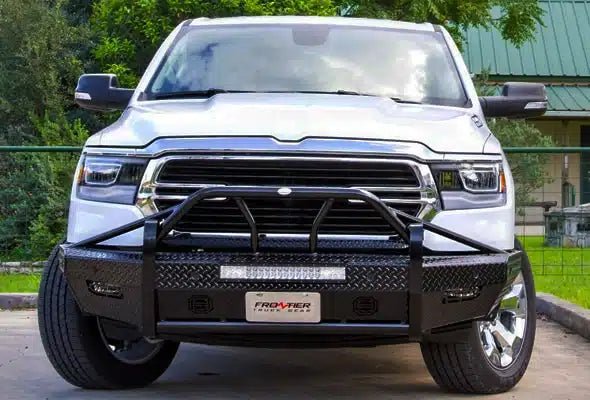 25-26 Ram 1500 Frontier Truck Gear Xtreme Series Gloss Black Front Bumper - 600425005 - Black Patch Performance - FRON600425005