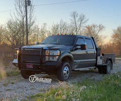 11-16 Ford F250/F350 Trail FX Front Diamond Plate Bumper - Made in the USA - Black Patch Performance - FX3000A