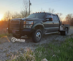 11-16 Ford F250/F350 Trail FX Front Diamond Plate Bumper - Made in the USA - Black Patch Performance - FX3000A
