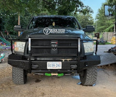 10-18 Ram 2500/3500 Trail FX Front Diamond Plate Bumper - Made in the USA - Black Patch Performance - FX3008A