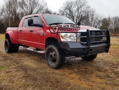 06-09 Dodge Ram 2500/3500 Trail FX Front Diamond Plate Bumper - Made in the USA - Black Patch Performance - FX3009A