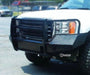 07.5-10 GMC 2500/3500 Trail FX Front Diamond Plate Bumper - Black Patch Performance - FX3017