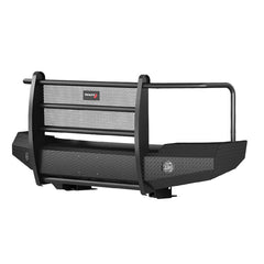 15-19 Chevrolet 2500/3500 Trail FX Front Diamond Plate Bumper - Made in the USA - Black Patch Performance - FX3021A