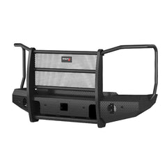 23-26 Ford F250/F350 Trail FX Front Diamond Plate Bumper - Made in the USA - Black Patch Performance - FX3032A