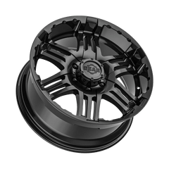 713B-7908110 17X9 8X6.50 (+10) G/A 713B (HB 130.2) - Black Patch Performance - GEAR713B7908110