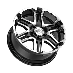 713MB-7905310 17X9 5X135 (+10) G/A 713MB Double Pump (HB 87) - Black Patch Performance - GEAR713MB7905310