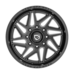 761B-8906818 18X9 6X135 / 6X5.50 (+18) G/A 761B (HB 106.2) - Black Patch Performance - GEAR761B8906818