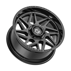 761BM-2126844 20X12 6X135 / 6X5.50 (-44) G/A 761BM Ratio (HB 106.2) - Black Patch Performance - GEAR761BM2126844