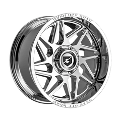 761C-2106819 20X10 6X135 / 6X5.50 (-19) G/A 761C Ratio (HB 106.2) - Black Patch Performance - GEAR761C2106819