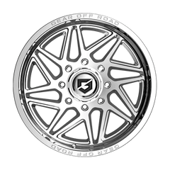 761C-2106819 20X10 6X135 / 6X5.50 (-19) G/A 761C Ratio (HB 106.2) - Black Patch Performance - GEAR761C2106819