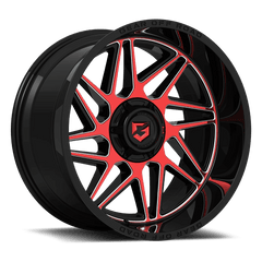 761MBR-2120844 20X12 5X5.00 / 5X135 (-44) G/A 761MBR Ratio (HB 87.1) - Black Patch Performance - GEAR761MBR2120844