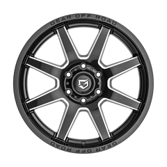 762BM-2126344 20X12 6X135 (-44) G/A 762BM Pivot (HB 87.1) - Black Patch Performance - GEAR762BM2126344