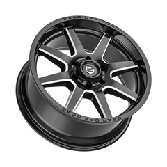 762BM-2126344 20X12 6X135 (-44) G/A 762BM Pivot (HB 87.1) - Black Patch Performance - GEAR762BM2126344