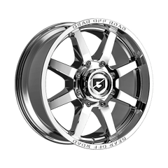 762C-2108119 20X10 8X6.50 (-19) G/A 762C Pivot (HB 125.2) - Black Patch Performance - GEAR762C2108119