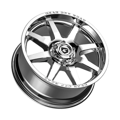 762C-2108119 20X10 8X6.50 (-19) G/A 762C Pivot (HB 125.2) - Black Patch Performance - GEAR762C2108119