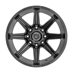 765B-2100819 20X10 5X5.00 / 5X135 (-19) G/A 765B (HB 87.1) - Black Patch Performance - GEAR765B2100819