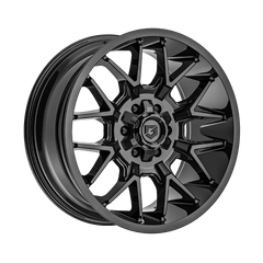 768B-2106819 20X10 6X135/6X5.50 (-19) G/A 768B (HB 106.2) - Black Patch Performance - GEAR768B2106819