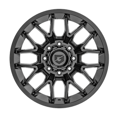 768B-2108919 20X10 8X180 (-19) G/A 768B (HB 124.3) - Black Patch Performance - GEAR768B2108919