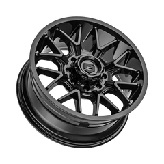 768B-2108919 20X10 8X180 (-19) G/A 768B (HB 124.3) - Black Patch Performance - GEAR768B2108919