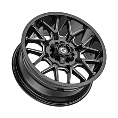 768BM-2090500 20X9 5X4.50/5X5.00 (+00) G/A 768BM (HB 78.1) - Black Patch Performance - GEAR768BM2090500